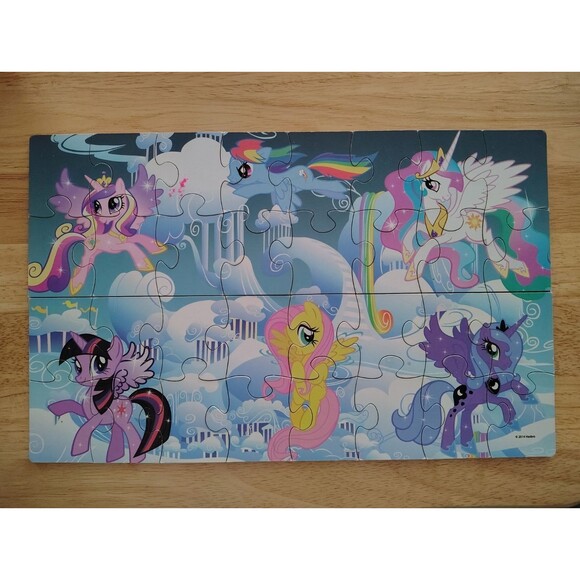 "My Little Pony"  Jigsaw Puzzle LOT of 6 Hasbro,  Spinmaster Games - Pre-owned - Picture 13 of 16